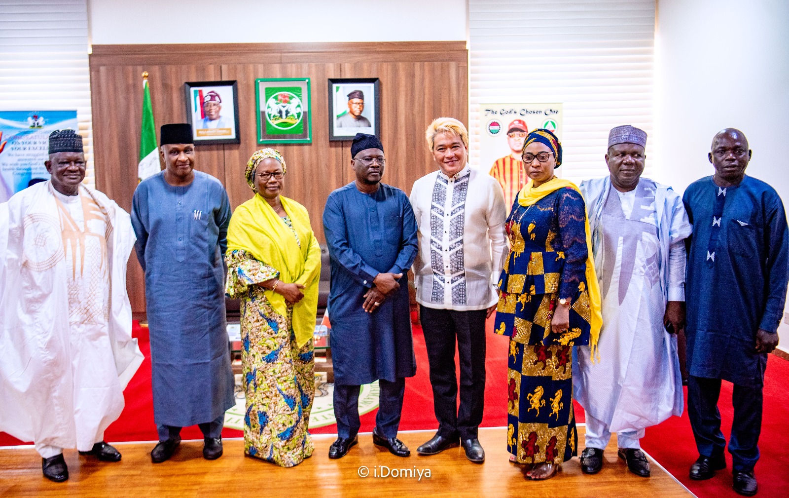 AFIDFF Visit the Executive Governor of Adamawa State.